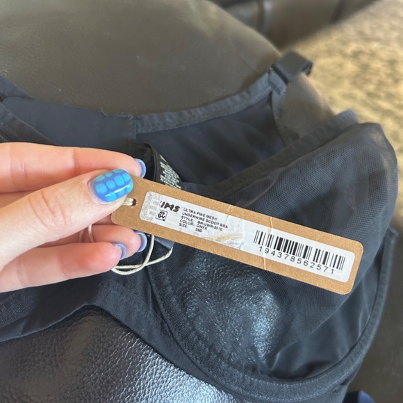 NWT SKIMS ultra fine mesh underwire scoop bra 38D - Picture 2 of 2